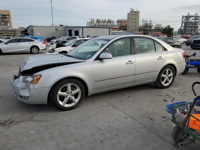 HYUNDAI SONATA SE 2008 silver sedan 4d gas 5NPEU46F78H348986 photo #1