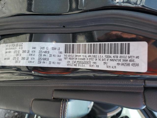 2016 JEEP CHEROKEE L - 1C4PJMDB5GW322672