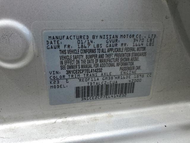 2014 NISSAN VERSA NOTE - 3N1CE2CP7EL414232