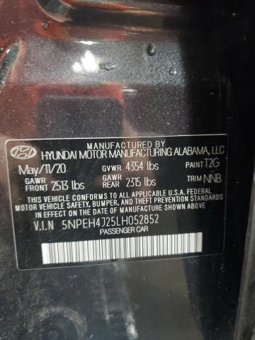 2020 HYUNDAI SONATA LIM 5NPEH4J25LH052852