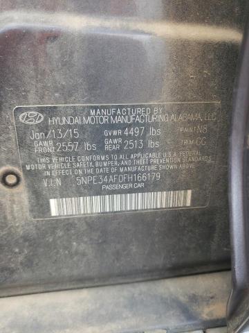 2015 HYUNDAI SONATA SPO - 5NPE34AF0FH166179
