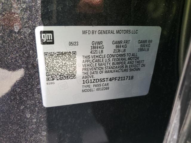 2023 CHEVROLET MALIBU LT - 1G1ZD5ST4PF211718