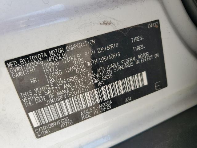 2023 TOYOTA RAV4 SE - JTM16RFV1PD097612