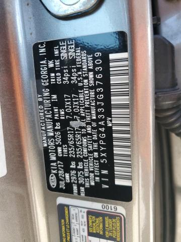 2018 KIA SORENTO LX - 5XYPG4A33JG376309