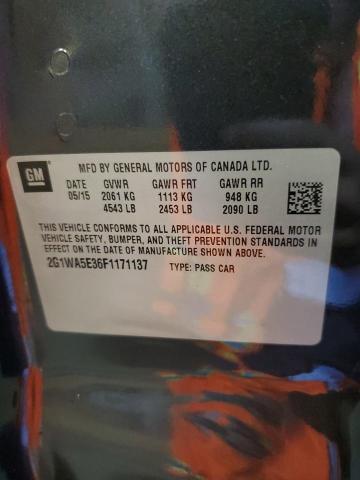 2015 CHEVROLET IMPALA LIM - 2G1WA5E36F1171137