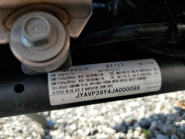 2018 YAMAHA XV1900 CFD JYAVP39Y4JA000098