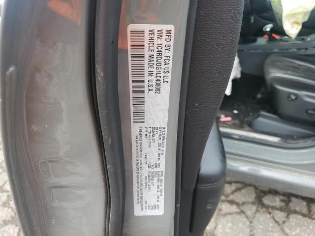 2020 DODGE DURANGO GT 1C4RDJDG1LC408082