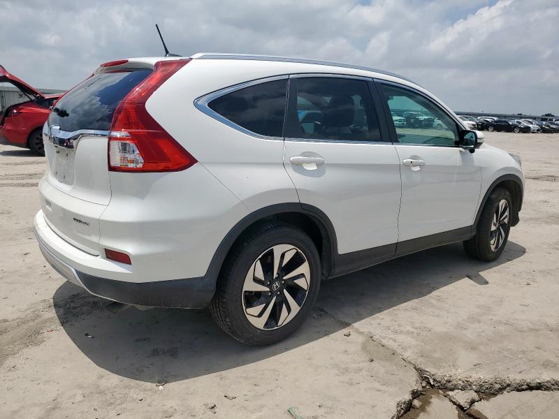 HONDA CR-V TOURI 2015 white  gas 5J6RM3H93FL018171 photo #4