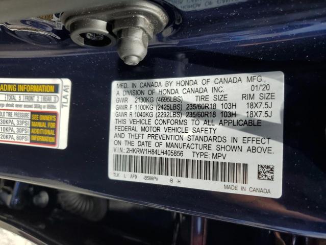 2020 HONDA CR-V EXL 2HKRW1H84LH405856