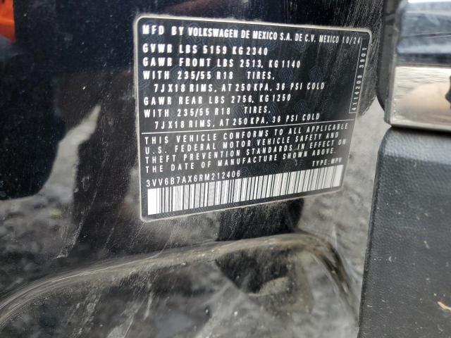 2024 VOLKSWAGEN TIGUAN WOL 3VV6B7AX6RM212406