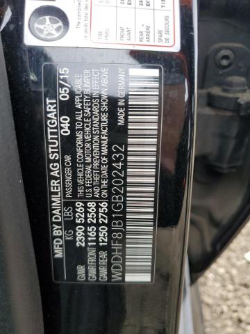 2016 MERCEDES-BENZ E 350 4MAT WDDHF8JB1GB202432