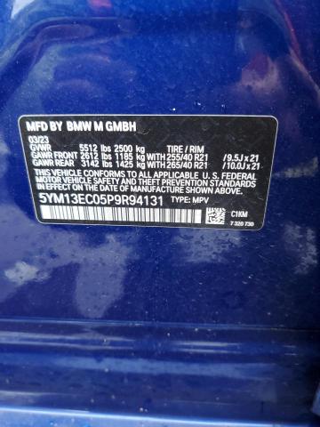 2023 BMW X3 M 5YM13EC05P9R94131