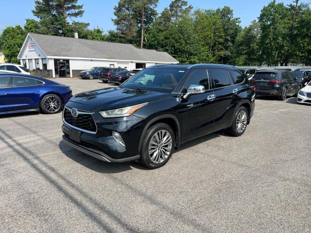 Vin: 5tdfarah1ms007770, lot: 62412415, toyota highlander hybrid platinum 20212