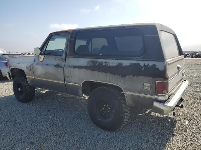CHEVROLET BLAZER V10 1987 gray  diesel 1GNEV18C0HF122644 photo #3
