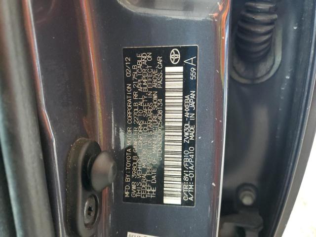 jtdkn3duxc5408134 - 2012 Toyota prius - #59718785