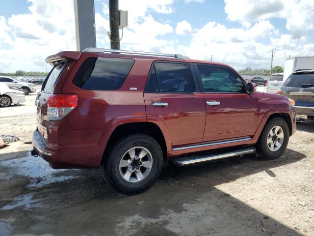 TOYOTA 4RUNNER SR 2011 red 4dr spor gas JTEZU5JR7B5018079 photo #4