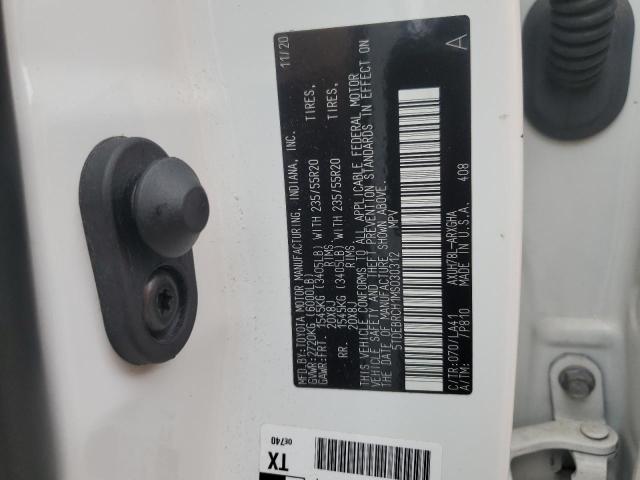 5tdebrch1ms030312 - 2021 Toyota highlander hybrid platinum - #61019265