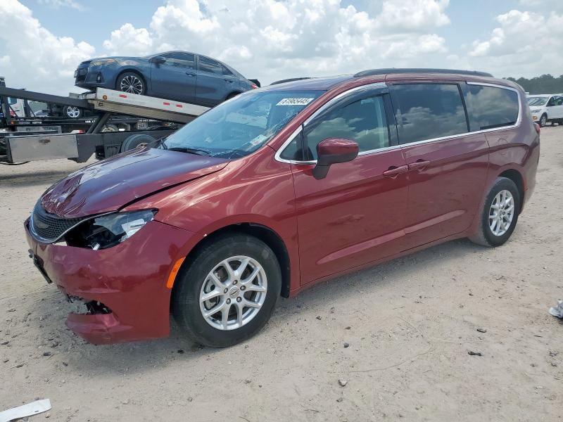 CHRYSLER VOYAGER LX 2021 maroon  flexible fuel 2C4RC1DG9MR520642 photo #1