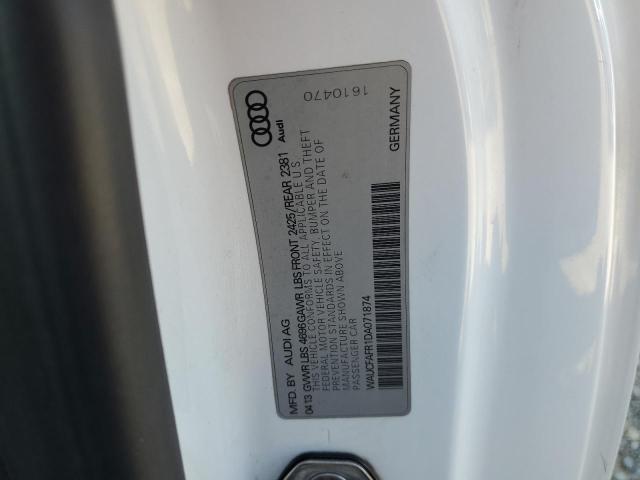 2013 AUDI A5 PREMIUM - WAUCFAFR1DA071874