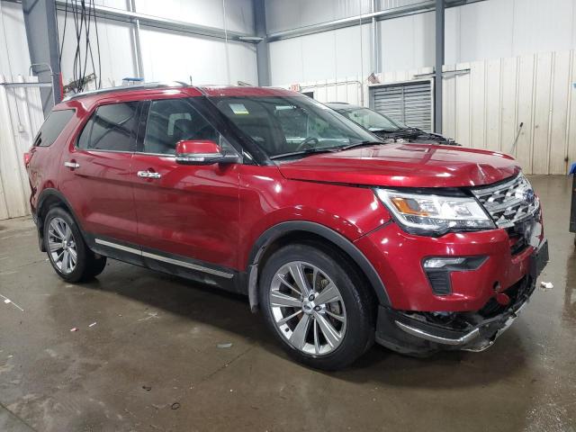 Vin: 1fm5k8f80jgb43840, lot: 59131435, ford explorer limited 20184