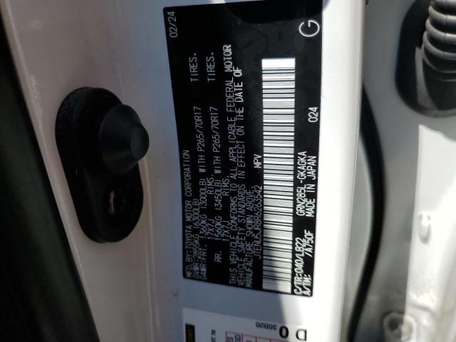 2024 TOYOTA 4RUNNER SR - JTENU5JR8R6263542