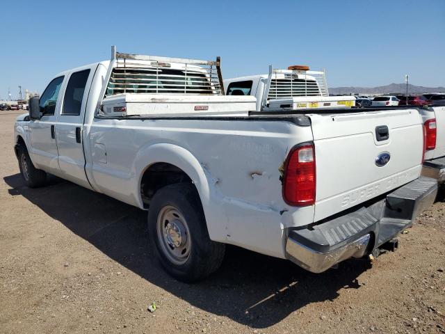 FORD F250 SUPER 2013 white  gas 1FT7W2A6XDEA86079 photo #3