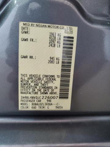 2020 NISSAN ALTIMA S - 1N4BL4BV1LC226007