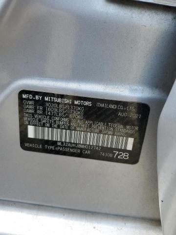 2021 MITSUBISHI MIRAGE ES ML32AUHJ8MH012742