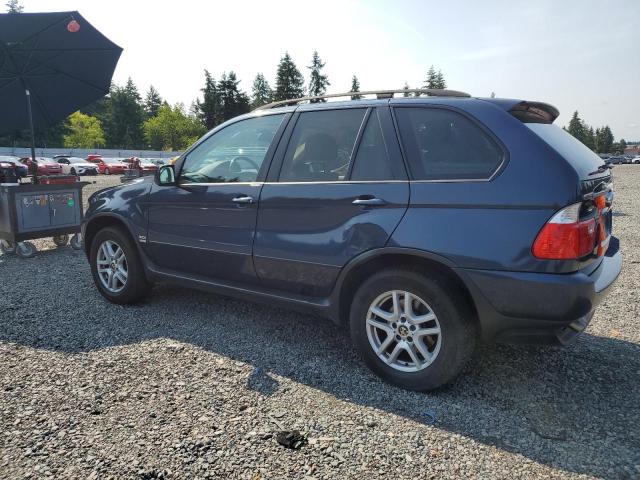 BMW X5 3.0I 2006 blue  gas 5UXFA13556LY26093 photo #3