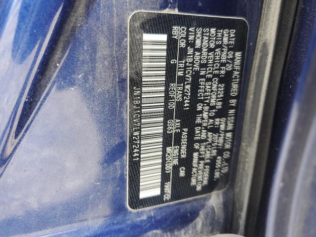 2020 NISSAN ROGUE SPOR - JN1BJ1CV7LW272441