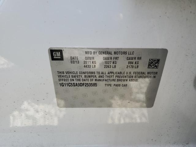 2013 CHEVROLET MALIBU #3304601440