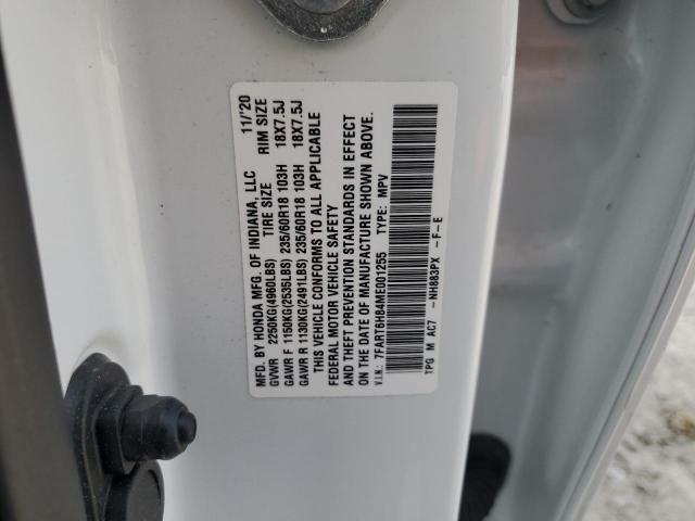 2021 HONDA CR-V EXL - 7FART6H84ME001255