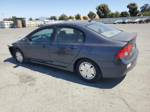 HONDA CIVIC HYBR 2008 blue  hybrid engine JHMFA36288S024899 photo #3