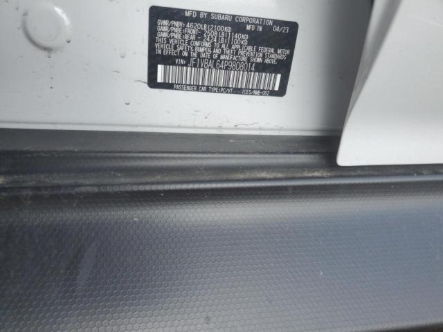 2023 SUBARU WRX LIMITE - JF1VBAL64P9808014