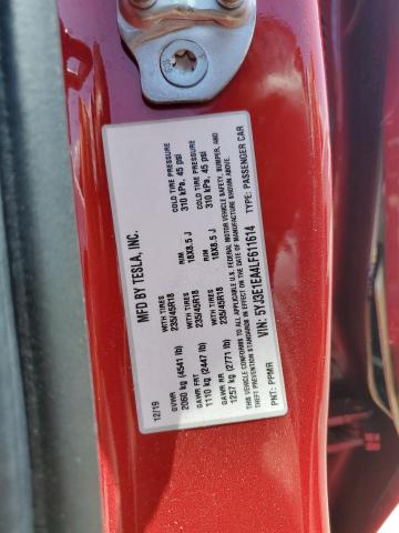 2020 TESLA MODEL 3 - 5YJ3E1EA4LF611614