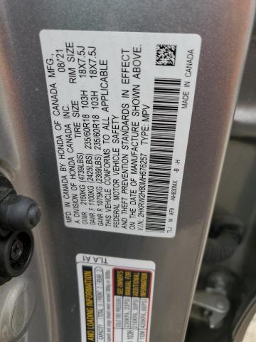 2021 HONDA CR-V EXL 2HKRW2H80MH676257