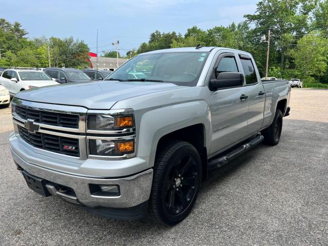 CHEVROLET SILVERADO 2014 silver 4dr ext gas 1GCVKREC3EZ310900 photo #3