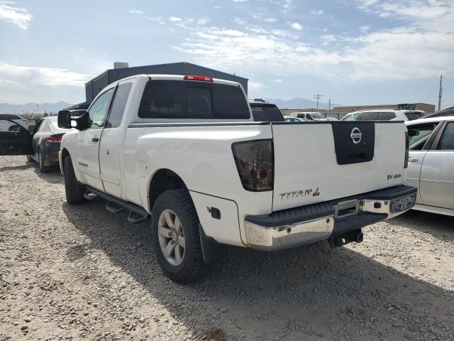 NISSAN TITAN 2011 white  gas 1N6AA0CC0BN306075 photo #3