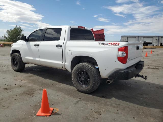 TOYOTA TUNDRA CRE 2018 white  gas 5TFDY5F15JX719857 photo #3