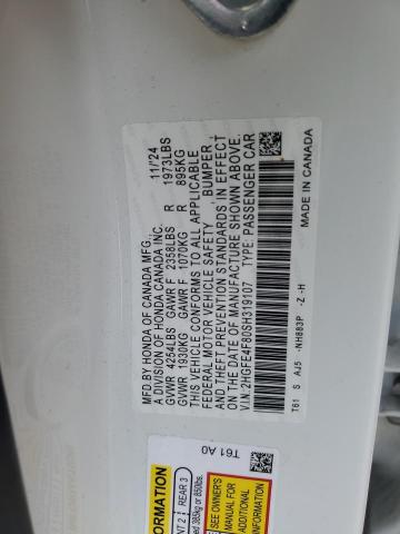 2025 HONDA CIVIC SPOR 2HGFE4F80SH319107