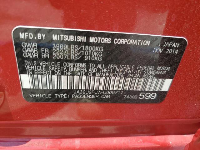 2015 MITSUBISHI LANCER ES JA32U2FU7FU009717
