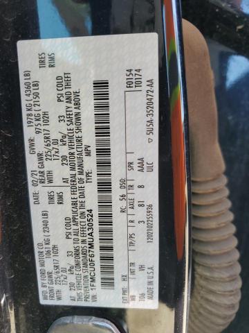 2021 FORD ESCAPE S - 1FMCU0F67MUA30524