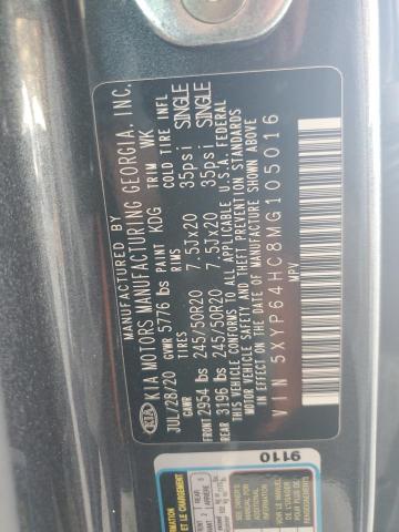 2021 KIA TELLURIDE 5XYP64HC8MG105016
