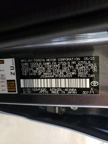 2023 TOYOTA CROWN XLE JTDAAAAF7P3006929