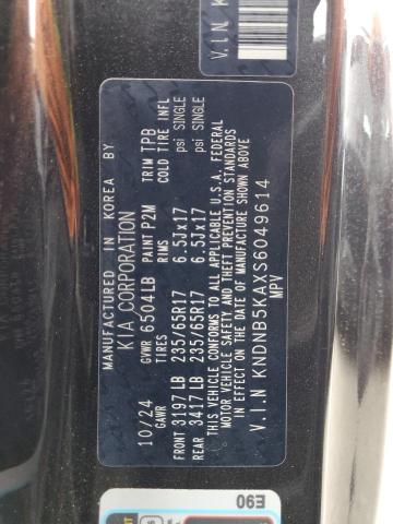2025 KIA CARNIVAL L KNDNB5KAXS6049614
