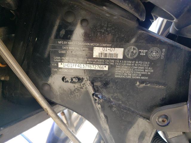 2007 HARLEY-DAVIDSON FLHT CLASS 1HD1FF4137Y672766