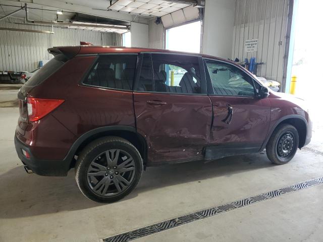 HONDA PASSPORT E 2020 burgundy  gas 5FNYF8H57LB014757 photo #4