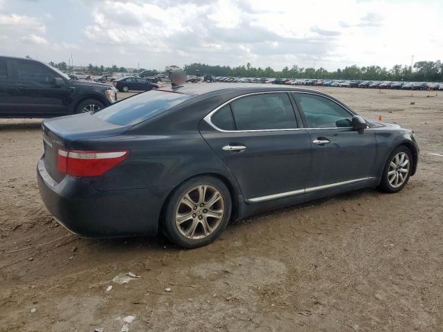 LEXUS LS 460L 2008 black  gas JTHGL46F085028208 photo #4
