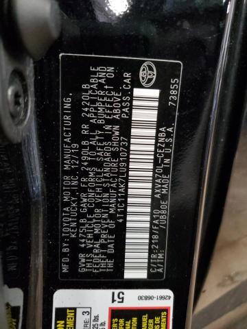 2020 TOYOTA CAMRY LE - 4T1C11AK7LU910737