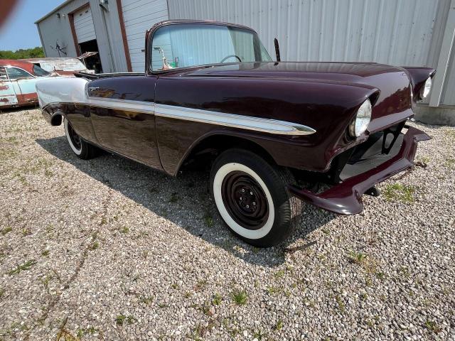 CHEVROLET BEL AIR 1956 maroon   VC56S136494 photo #1
